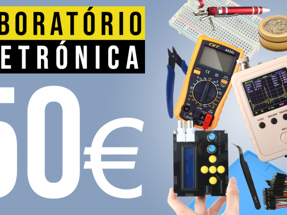 Laboratório de eletrónica por 50€