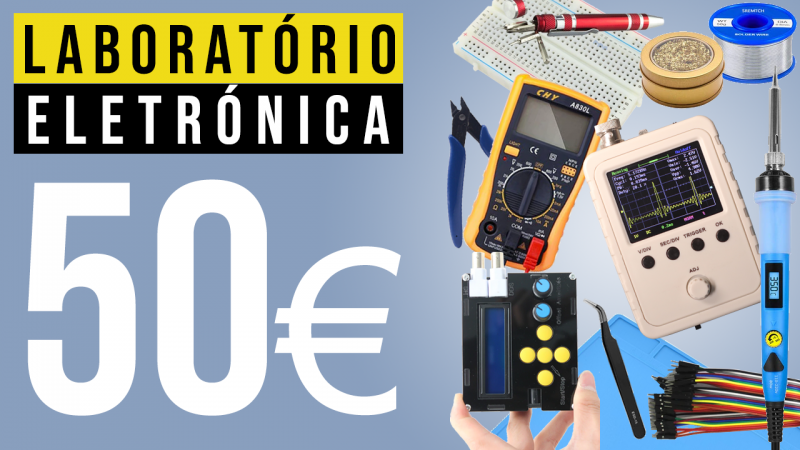 Laboratório de eletrónica por 50€