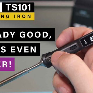 Miniware TS101 Smart Soldering Iron